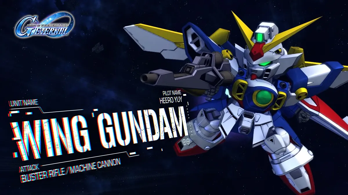 Relive the story of Gundam Wing in SD Gundam G Generation Eternal!