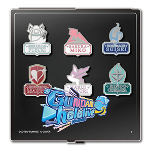 STRICT-G × hololive production Gundam Series Pin Set Vol.1 [Emblem Ver.]