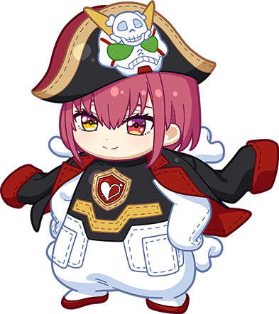 Houshou Marine Chibi Character(NUI ARMOR Ver.)