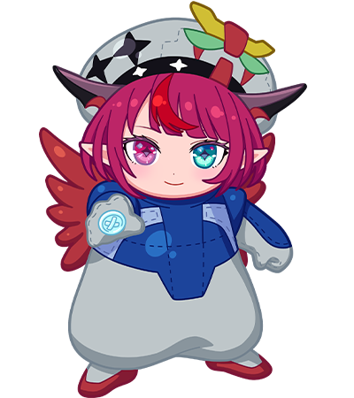 IRyS Chibi Character(NUI ARMOR Ver.)