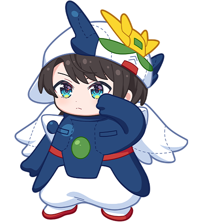 Oozora Subaru Chibi Character(NUI ARMOR Ver.)