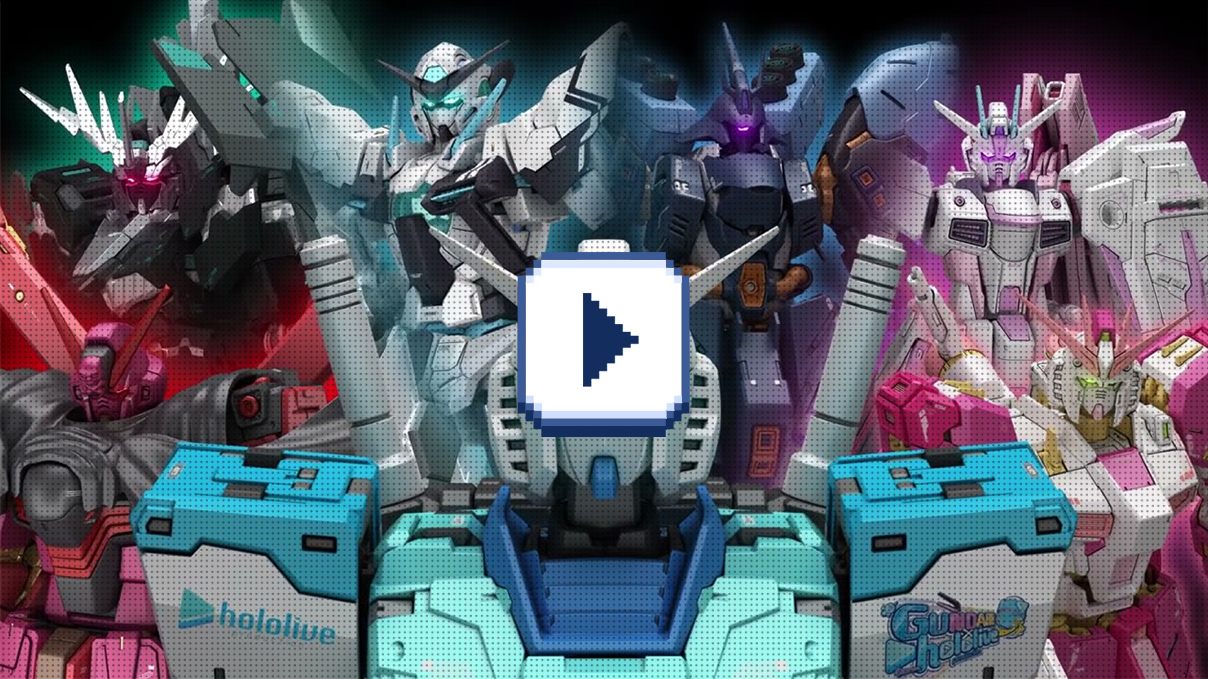 Gundam Series x Hololive Production Special Collaboration News