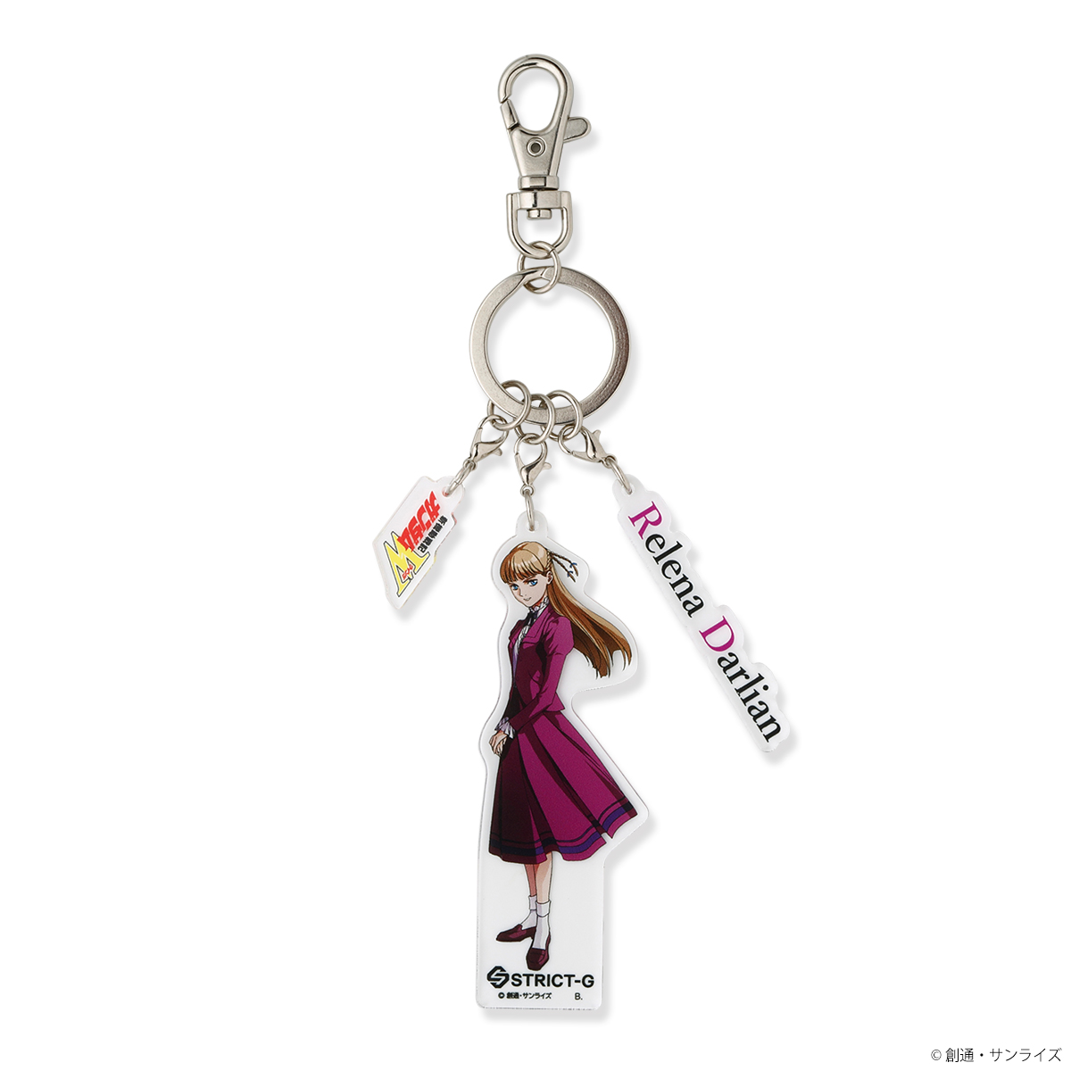 STRICT-G "Mobile Suit Gundam Wing" Keychain Relena Darlian