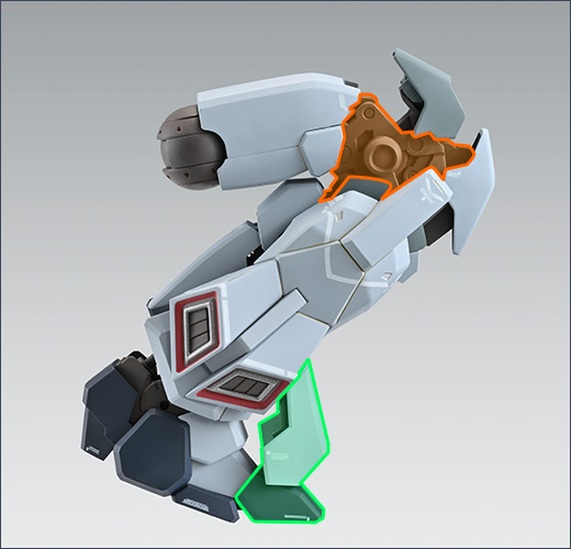 A wide range of articulation is maintained while exhibiting mechanical features.