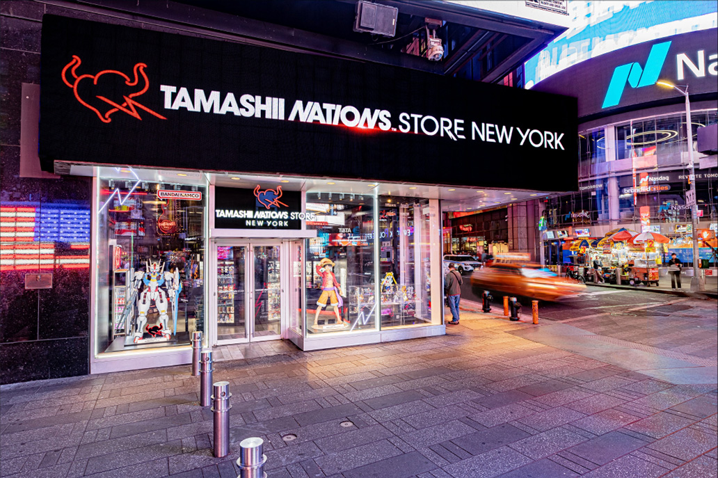 TAMASHII NATIONS STORE NEW YORK NOW OPEN IN TIMES SQUARE