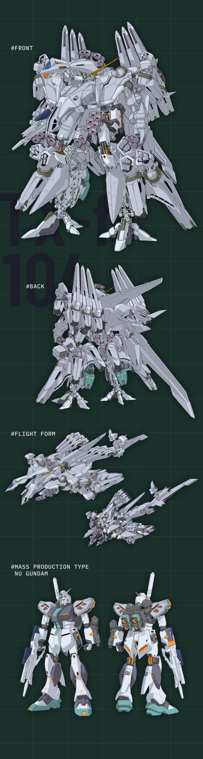 執愛のウヴァループ TX-ff104 ALYZEUS | MOBILE SUIT GUNDAM HATHAWAY The Sorcery of