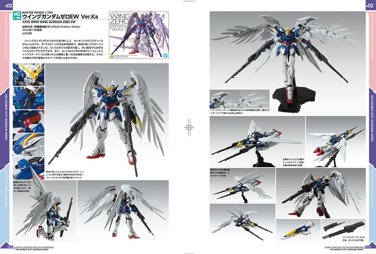 Gunpla Catalog 2026 GWX Memorial Edition