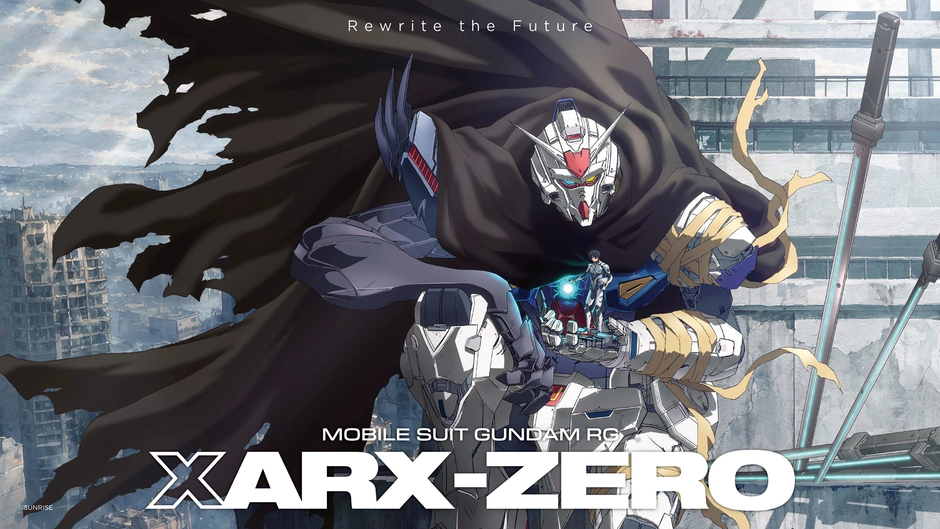 Visuel officiel de Mobile Suit Gundam RG XARX-ZERO, Gundam ZERO et son univers